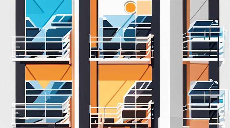 How to install solar panels on high-rise balconies