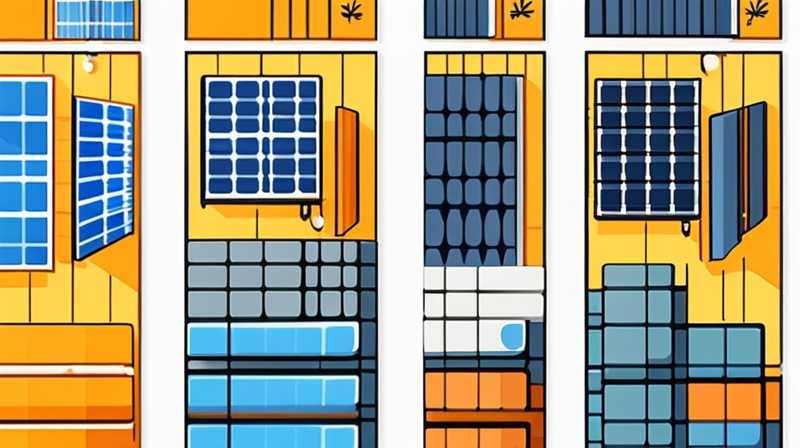 How to connect solar panels to outdoor colored lights