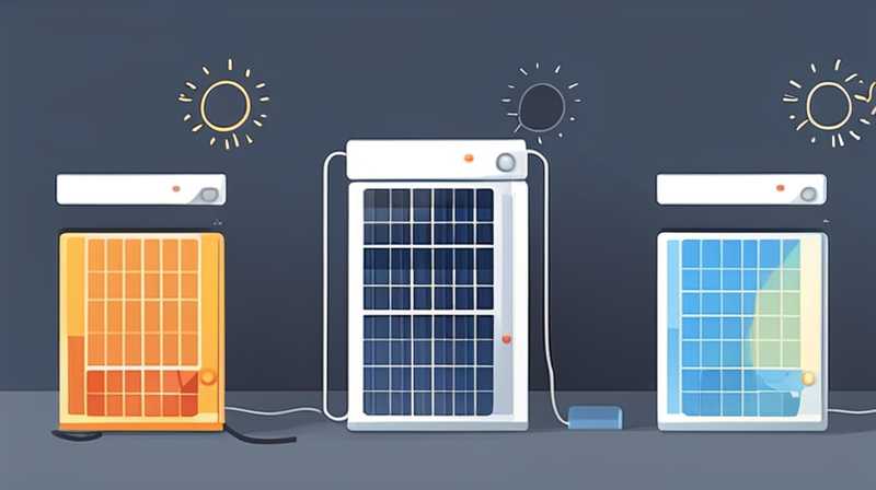 What to do if solar energy cannot charge electricity