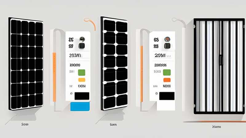 How much does a 200w photovoltaic solar panel cost