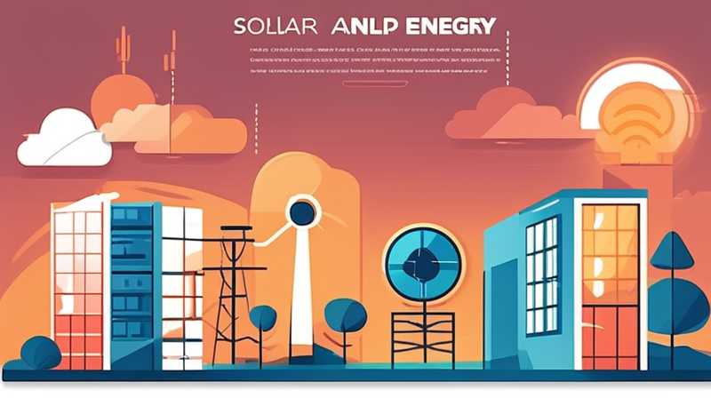 How to connect solar energy and UPS