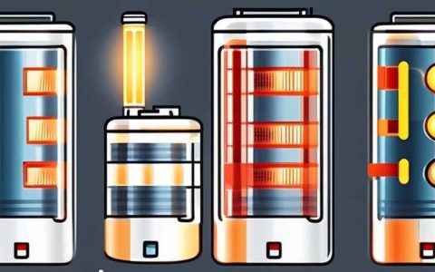 What kind of battery is used in solar led lights