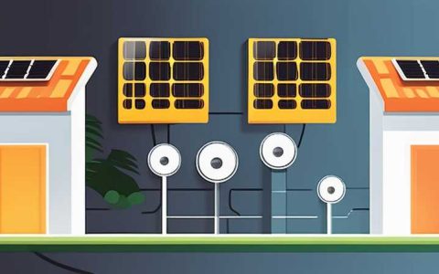 How to install solar light circuit on the wall
