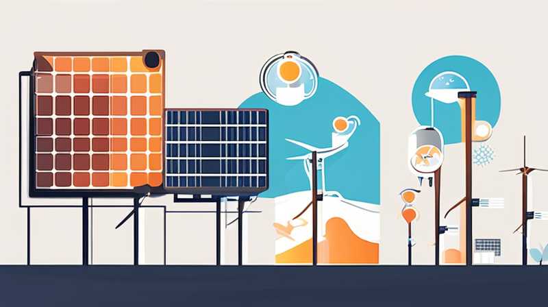 How to use electricity generated by solar panels