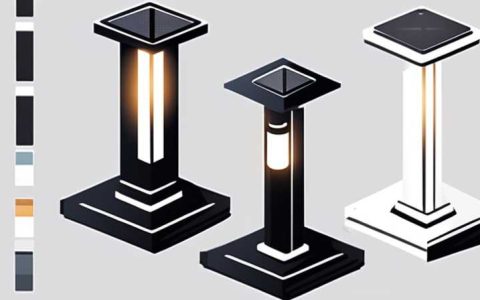 How to choose solar column lights