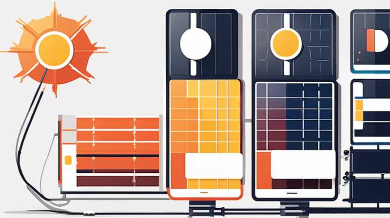 How to connect solar electric hoist