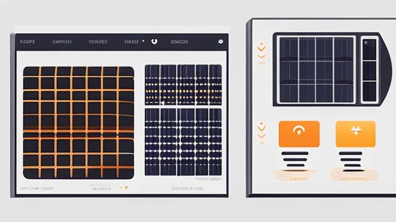 How to control the current of solar power generation