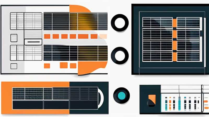 How to connect five solar cells in series