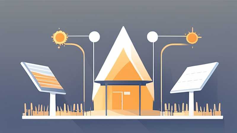 How to connect the 4 wires of solar lights