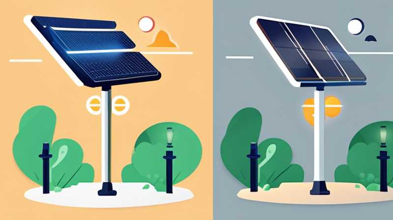 What is a solar street light?