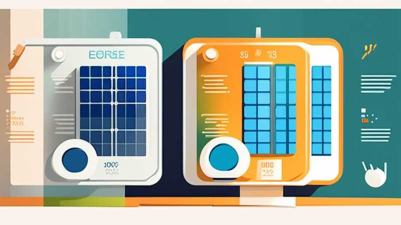 How to see the amount of solar energy medium