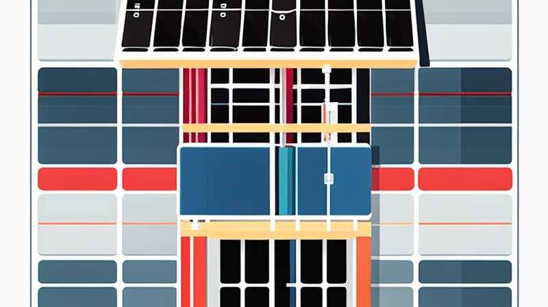 How to remove the solar panel on the column head