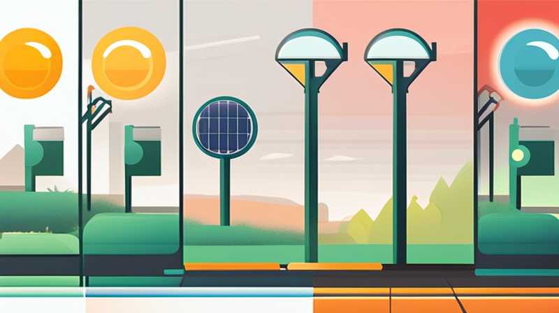 What lights should be added to solar street lights