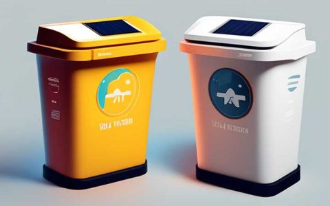What brands of solar trash cans are there?