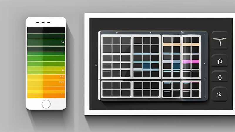 How to calculate the solar emissivity of a flat panel