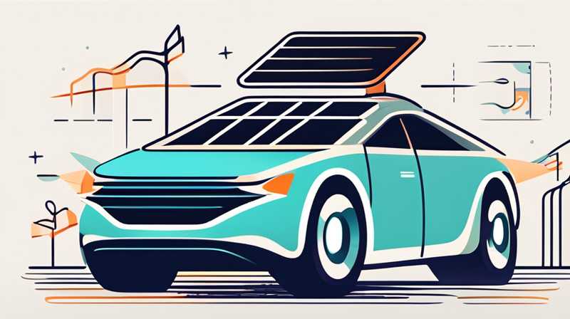 How to convert self-driving cars to solar power generation