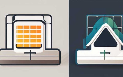 How to install solar panels upwards
