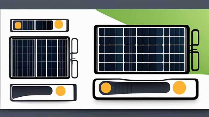 How many watts are the RV solar panels?