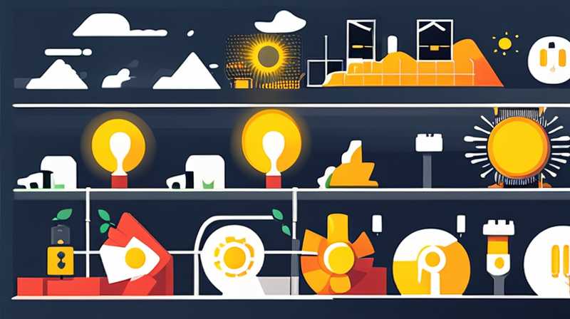How to use electricity for the newly sold solar lights
