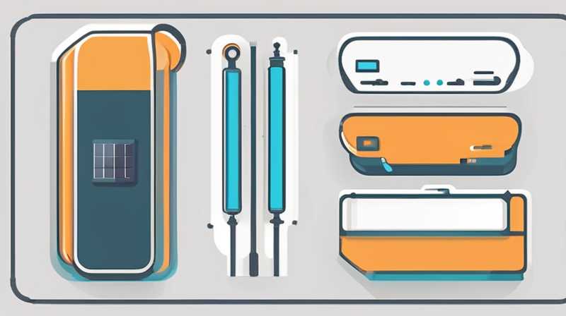 How to seal solar street light batteries