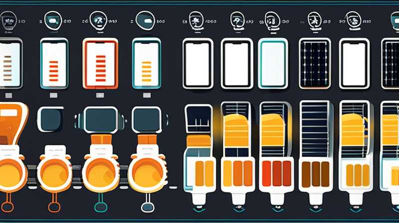 How many watts of solar energy are needed to charge a cell phone