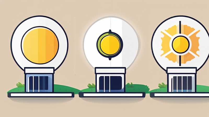 What to do if the solar lawn light is unclear