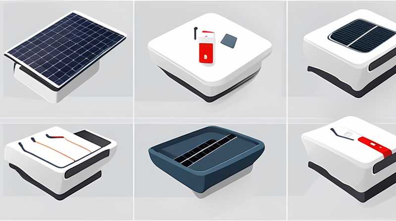 How to disassemble the solar panel connection box