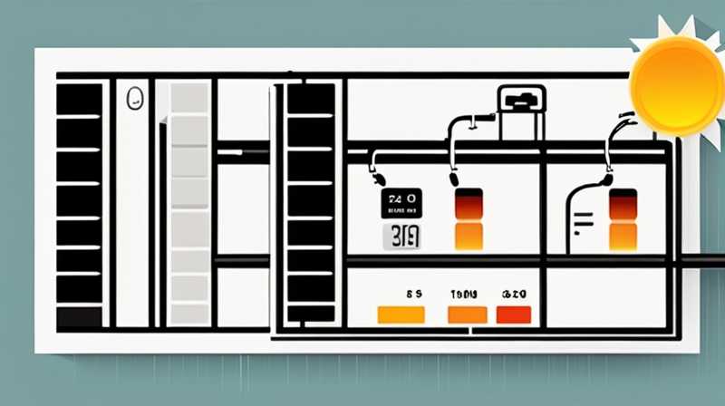 How many watts does it take to monitor solar panels?