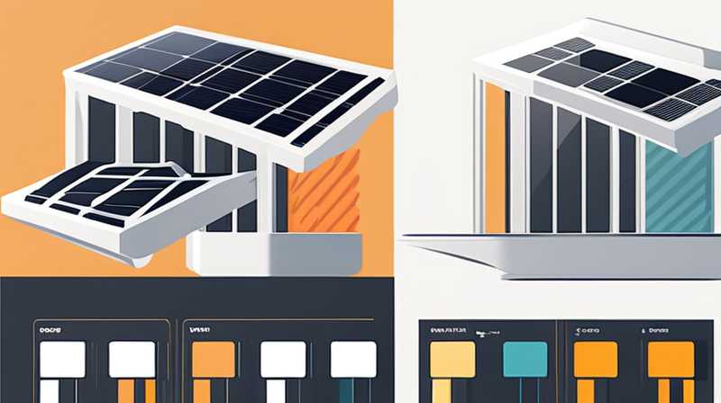 What is the suitable floor height for installing solar energy?