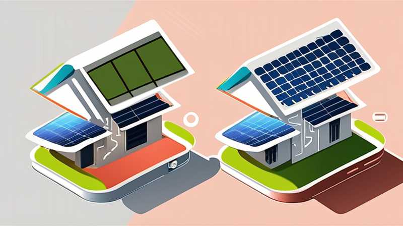 How to switch solar photovoltaic power generation