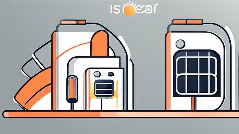 What cables are needed to install solar energy?