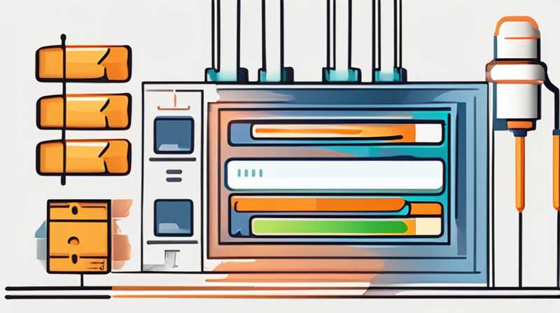 Cómo conectar el almacenamiento de energía al gabinete de distribución de energía