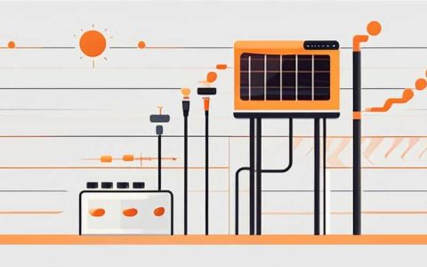 How to connect the four wires of solar temperature probe