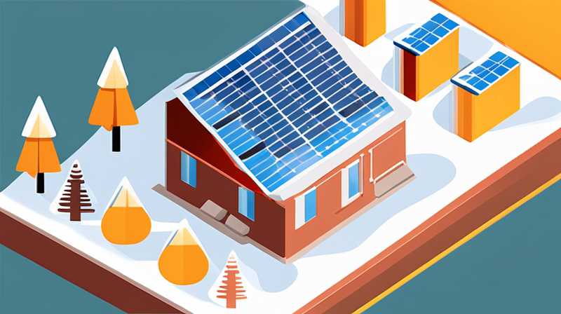 How to use solar energy to keep warm in Germany in winter