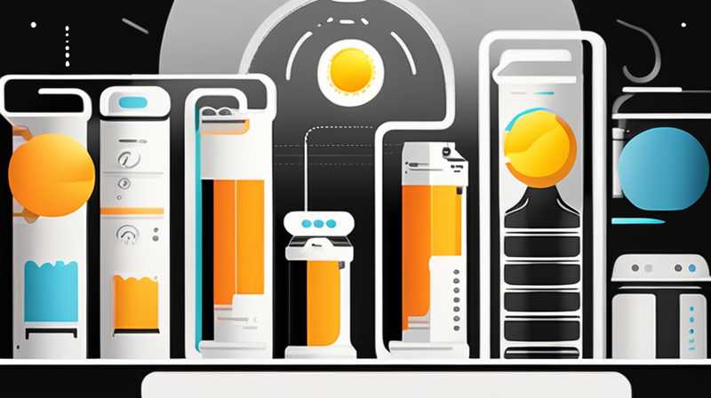 How many liters of solar energy are there in 46 tubes?