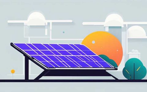 Why are solar panels placed in spacers?
