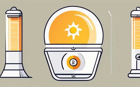 How to use the button on the solar light