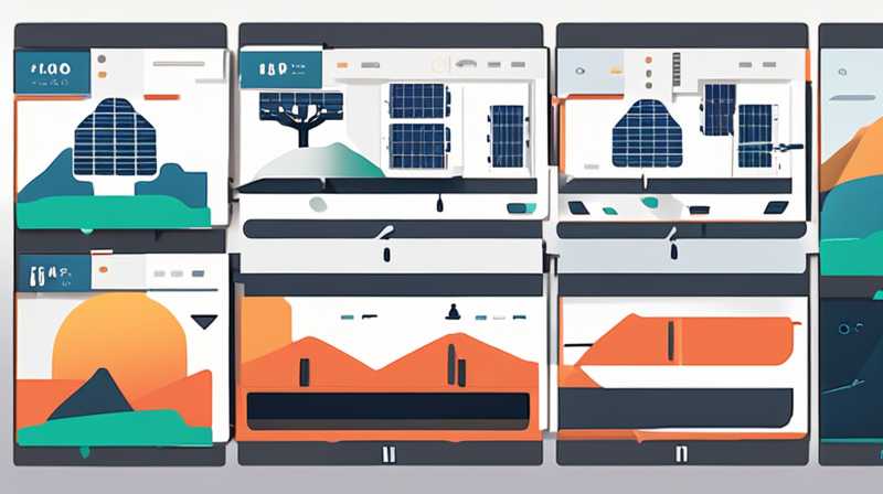 Which direction should the solar panels be placed?