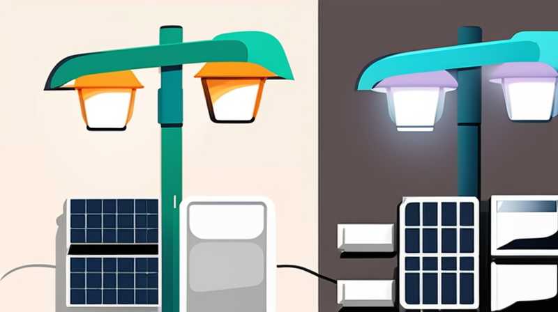 Which method to join the solar street light