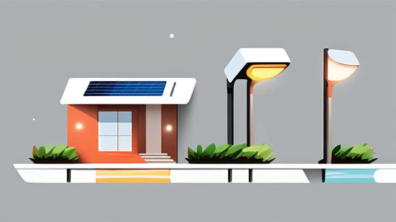 Why design solar street lights