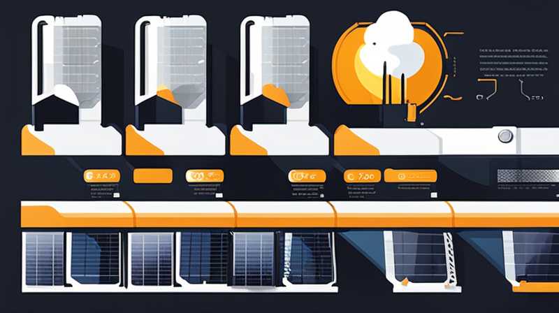 How much does industrial solar energy cost per ton?