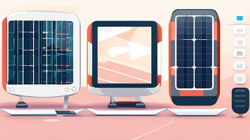 Which load devices need solar power supply?