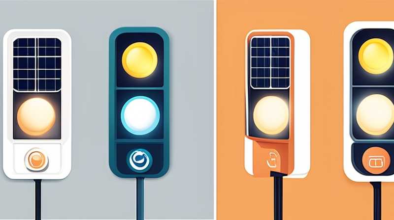 How to install outdoor monitoring solar lights