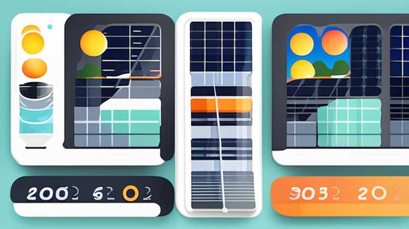 What is the maximum temperature of the solar panel?