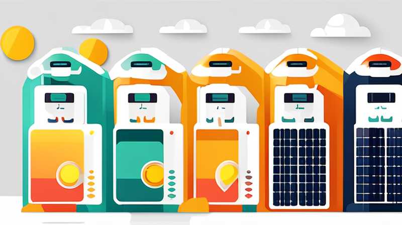 How many watts does a solar charging lamp have