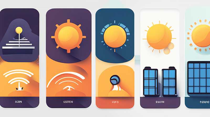 What materials are used to make solar energy?