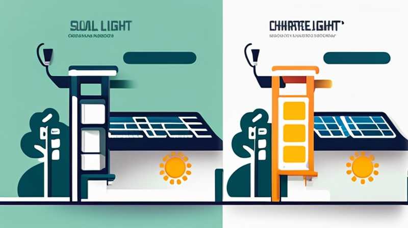 How to charge the battery in solar street light