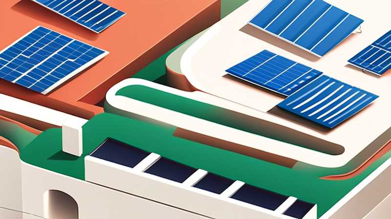 Why are rooftops equipped with solar panels?