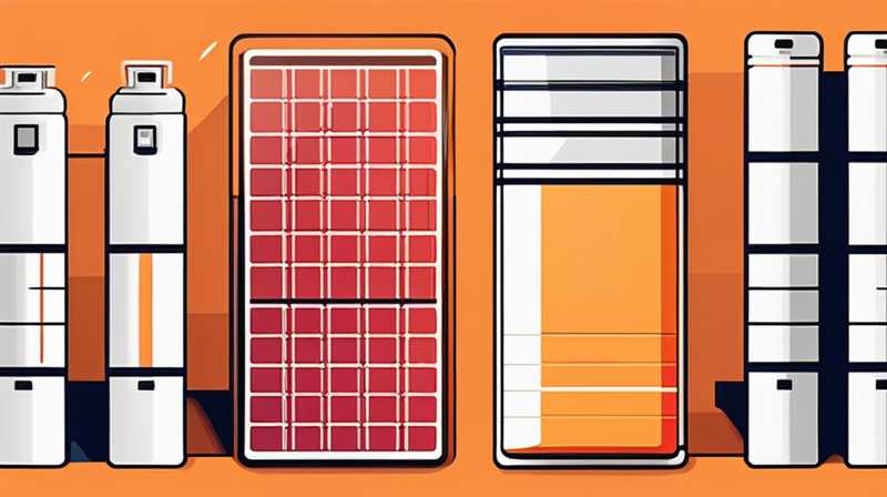 How to place batteries in solar panels