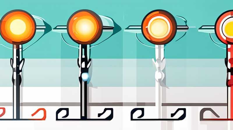 How to install the wire tube of solar light